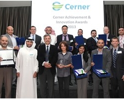 פרסי ההישגים והחדשנות של Cerner לשנת 2013 חולקים כבוד למצוינות באימוץ טכנולוגיות מחשוב בשירותי בריאות במזרח התיכון