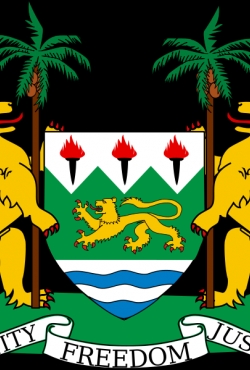 שר החוץ ושיתוף הפעולה הבינלאומי של סיירה לאונה ערך ביקור נימוסין עם משלחת אצל שר החוץ של איחוד האמירויות