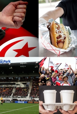 רצועת היד לתשלום ללא מגע של ג'מלטו מאפשרת רכישות מהירות ומאובטחות לתומכי Saracens