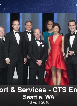 CTS Engines זכתה בפרס "ספק השנה" של בואינג 2015