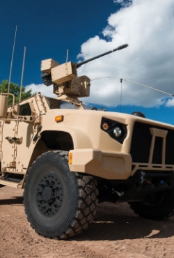 Oshkosh Defense מציגה כלי רכב עם יכולות קטלניות