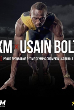 יוסיין בולט הופך לשגריר רשמי של XM