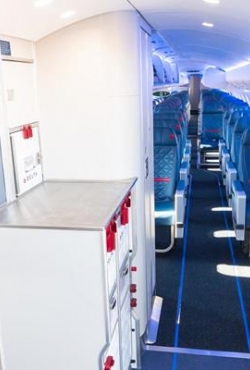 הופעת הבכורה של תא הנוסעים החדש ATMOSPHÈRE של בומברדייה בסלון האווירי הבינ"ל בפארנבורו 2018