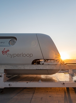 רכב ההייפרולופ ההיסטורי ייחשף לציבור בתערוכת FUTURES של המכון הסמיתסוני בסתיו הזה