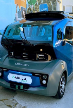 LeddarTech מברכת את MILLA Group לרגל הצגת ה-POD האוטונומי שלה