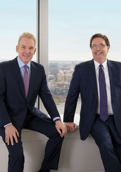 רוברט ג'יי ג'ופרה ג'וניור וסקוט מילר הופכים ליו"ר משותפים של סאליבן וקרומוול LLP