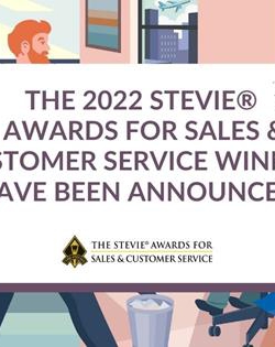 הוכרזו הזוכים בפרסי Stevie® השנתי ה-16 למכירות ושירות לקוחות