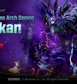 Wemade מכריזה על הגעתו של Black Flame Arch Demon Nerkan