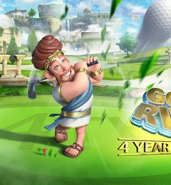 זינגה וסטארלארק חוגגים את יום השנה הרביעי של Golf Rival