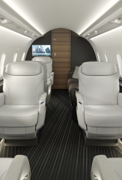 מטוס הסילון Challenger 3500 של בומברדייה שהושק לאחרונה זכה בפרס הבינלאומי המוביל למצוינות בעיצוב מוצר