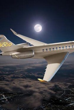 בומברדייה מציגה את מטוס Global 8000