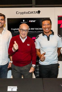 CryptoDATA Tech הופכת לרוב בצוות   RNF MotoGPובעלת מניות אסטרטגית