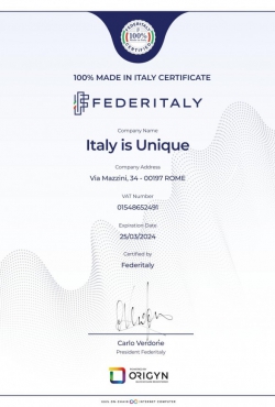 מסורת פוגשת חדשנות - תעודה דיגיטלית למוצרים איטלקיים אותנטיים