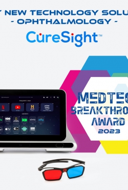 NovaSight CureSight  (TM) זוכה בפרס פריצת הדרך של MedTech לשנת 2023