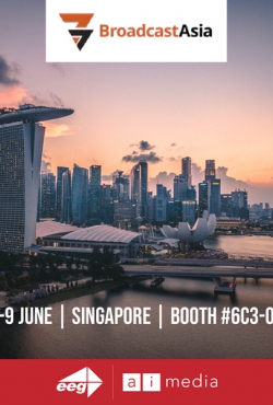 Ai-Media תשיק פתרון כתוביות אוטומטי מבוסס בינה מלאכותית לשוק האסייתי ב- BroadcastAsia