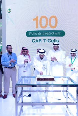 בית החולים ומרכז המחקר ע"ש המלך פייסל חוגגים את ההצלחה בטיפול ב-100 חולים עם לוקמיה לימפוציטית באמצעות תאי CAR T