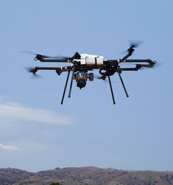 Skyfront משיקה רחפן עם מערכת קירור מים לפעילות מדברית