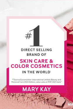 מרי קיי מקבלת שוב הכרה כמותג המכירה הישירה המוביל בעולם של מוצרי קוסמטיקה צבעונית וטיפוח העור