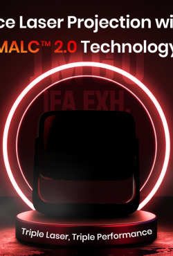 JMGO מתכוונת לבלוט בתחום ההקרנה מבוססת הלייזר ב-IFA 2024 עם MALC™ 2.0 Triple Laser Optics