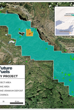 Future Fuels מקדמת אסטרטגיית חיפוש בקנה מידה מחוזי עבור פרויקט האורניום באגן הורנבי; מספקת עדכון שיווקי