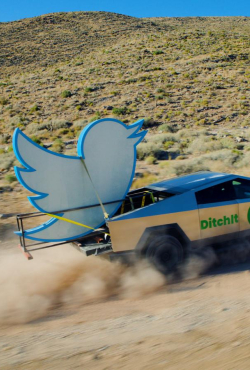 Ditchit פוצצה את הציפור האייקונית של Twitter כדי לסמל את השקת השוק המקומי