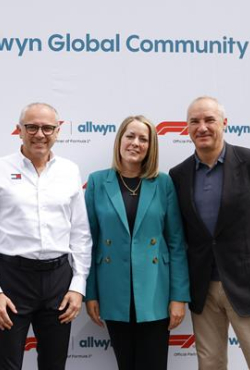 אלווין ופורמולה 1 חוגגות את כוחה של הקהילה על ידי השקת פרס הקהילה הגלובלית של F1® Allwyn